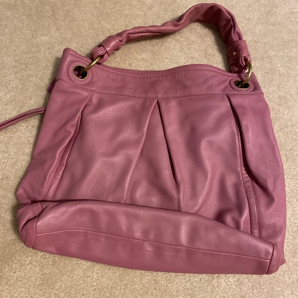 Pink Leather Coach Bag - Picture 2 of 3